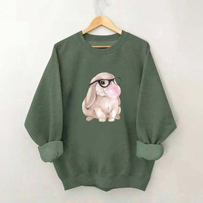 Cute Rabbit Easter Family Sweatshirt