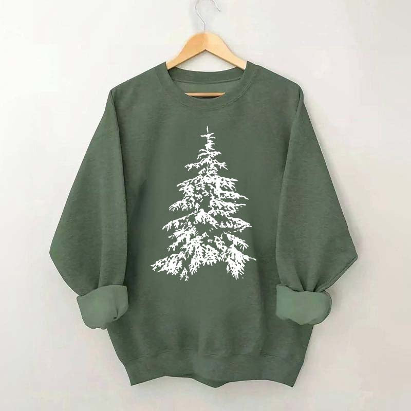 Christmas Party Winter Tree Sweatshirt