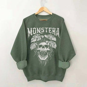Monstera Funny Plant Lover Sweatshirt