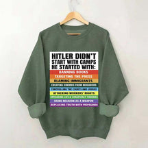 Anti Fascism Protest Sweatshirt