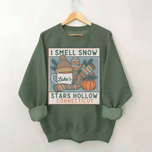 I Smell Snow Cozy Winter Season Sweatshirt