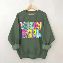 Preppy Volleyball Game Day Sweatshirt
