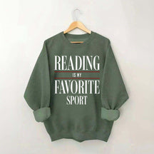 Reading Is my Favorite Sport Sweatshirt
