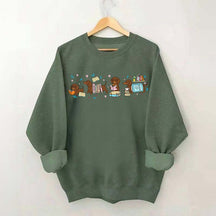 Dachshund Book Lover Sweatshirt
