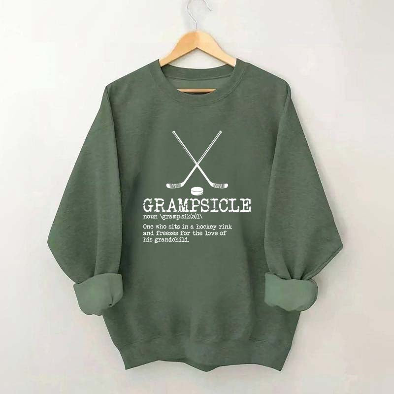 Grampsicle Hockey Sweatshirt
