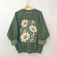 Boho Style Daisies Sweatshirt
