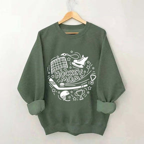 Hockey Mom Graphic Sweatshirt