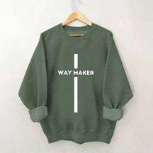 Way Maker Religous Sweatshirt