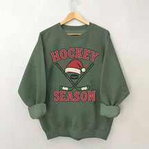 Christmas Hockey Sweatshirt