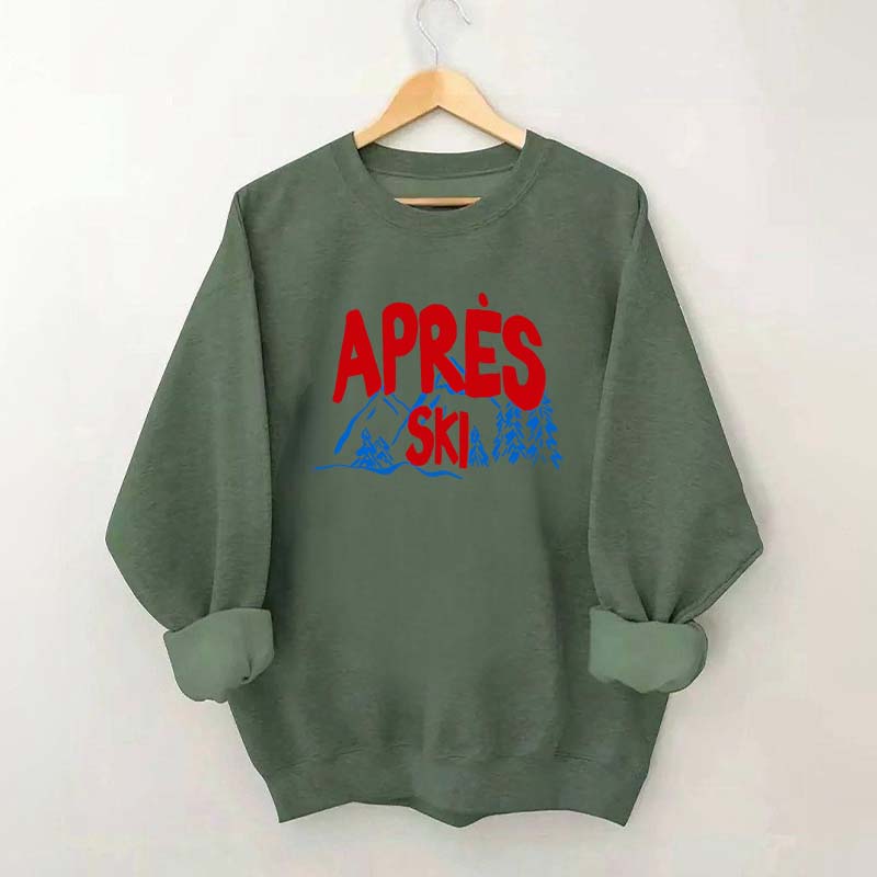 Minimalist Apres Ski Sweatshirt