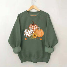 Fall Pumpkin Halloween Autumn Sweatshirt