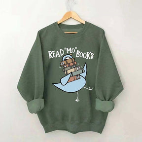 Funny Read More Books Sweatshirt