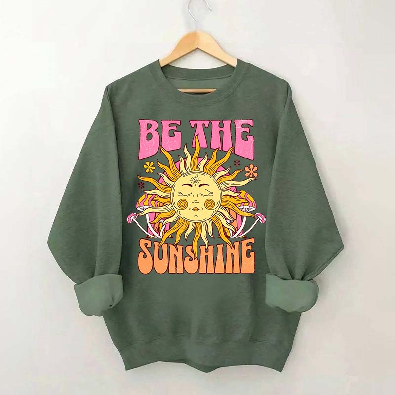 Be The Sunshine Floral Sweatshirt