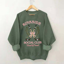 Rinkside Social Club Mom Hockey Athletic Sweatshirt