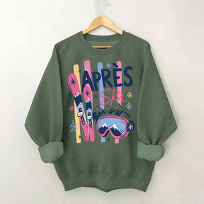 Apres Ski Winter Cute Sweatshirt