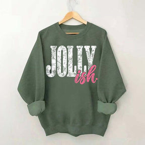 Jolly Ish Christmas Sweatshirt