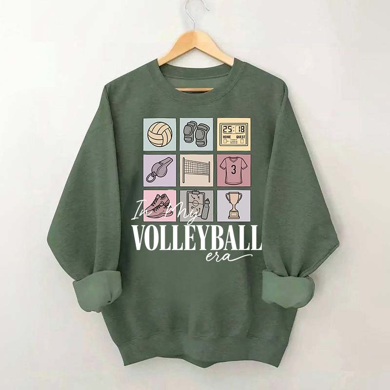 Just A Day In A Life With A Volleyball Girly Sweatshirt