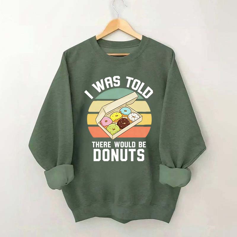 Retro Donut Lover Sweatshirt