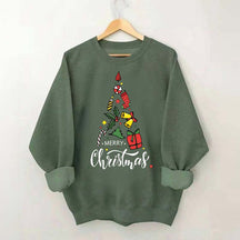 Merry Christmas Tree Gift Sweatshirt