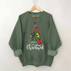 Merry Christmas Tree Gift Sweatshirt