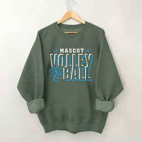 Custom Volleyball Lover Team Sweatshirt