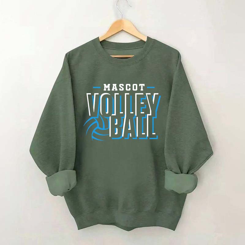 Custom Volleyball Lover Team Sweatshirt