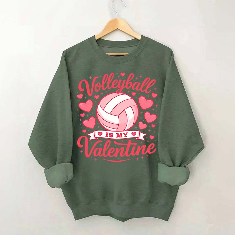 Volleyball Valentine Sweatshirt