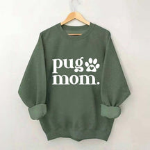 Pug Mom Minimalist Sweatshirt