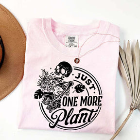 Just One More Plant Skull T-Shirt