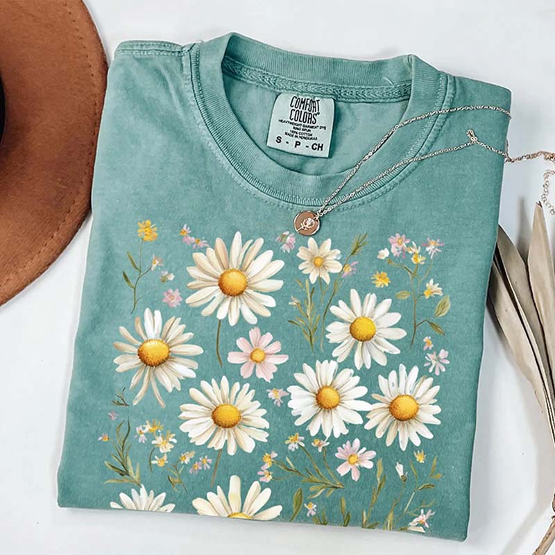 Ideal Daisy Flower Lovers Beautiful T-Shirt