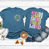 Sunshine State Of Mind Preppy Summer T-Shirt