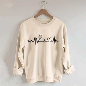 Tennis Heartbeat Sweatshirt