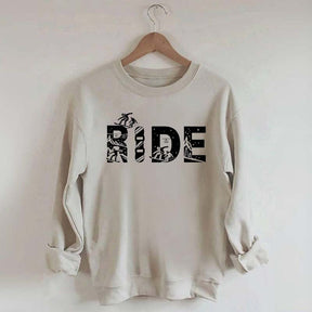 Ride Snowboard Skiing Sweatshirt