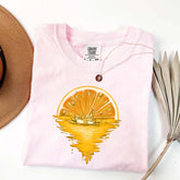 Orange Sunset Fruit Lover T-Shirt