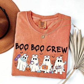 Nurse Halloween Boo boo Crew T-Shirt