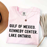 Gulf of Mexico Kennedy Center Lake Ontario T-Shirt