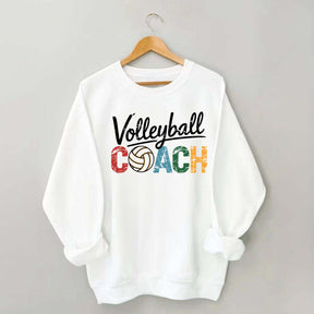 Comfort Color Volleyball Coach Sweatshirt