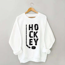 Astute Ice Hockey Player Sweatshirt