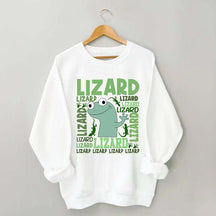 Lizard Lizard Funny Gecko Sweatshirt