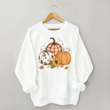 Fall Pumpkin Halloween Autumn Sweatshirt