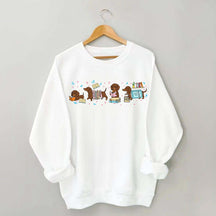 Dachshund Book Lover Sweatshirt