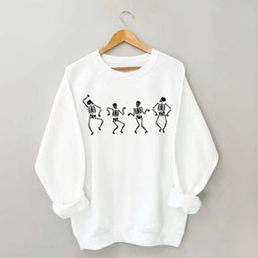Halloween Party Dancing Skeleton Sweatshirt