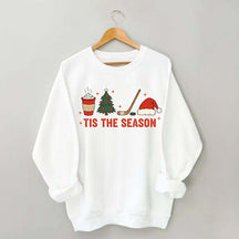 Tis The Season Hockey Christmas Sweatshirt