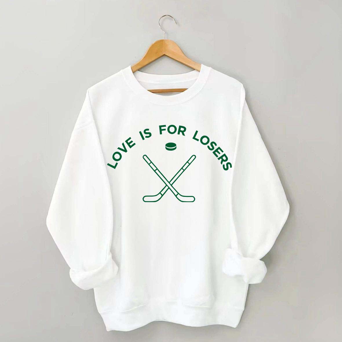 Lover Is For Loser Hockey Sweatshirt