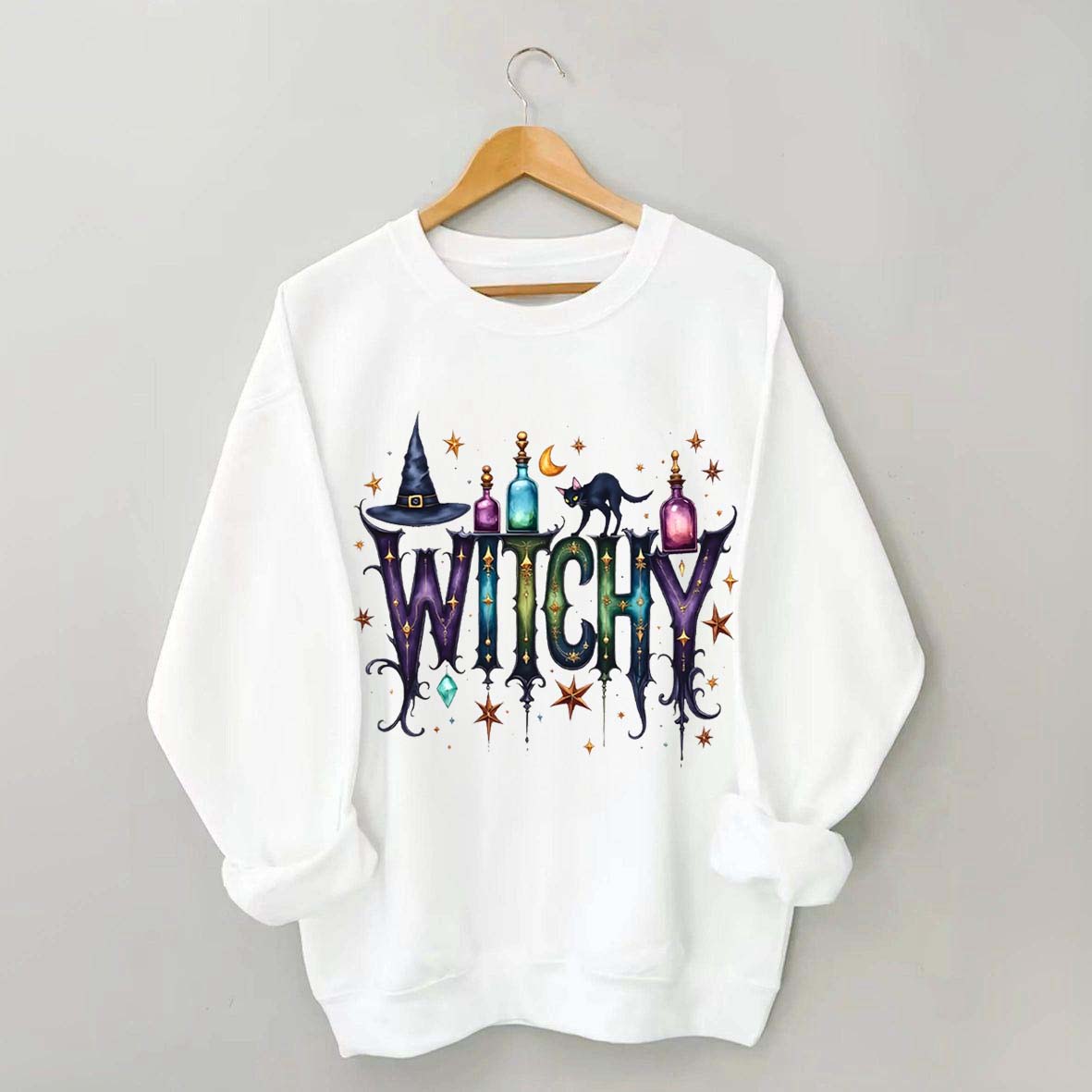 Halloween Witch Sweatshirt
