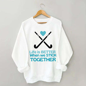 Field Hockey Mom Fan Sweatshirt