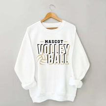 Custom Volleyball Lover Team Sweatshirt