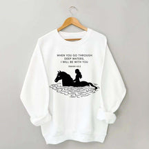 Christ Horse Religous Sweatshirt