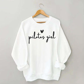 Yoga Workout Cute Pilates Girl Sweatshirt
