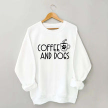 Coffee and Dogs Sweatshirt